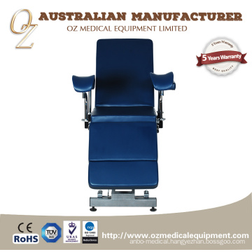 High Quality TUV Approved Australian Manufacturer Medical Grade Manual Hospital Transfusion Bed